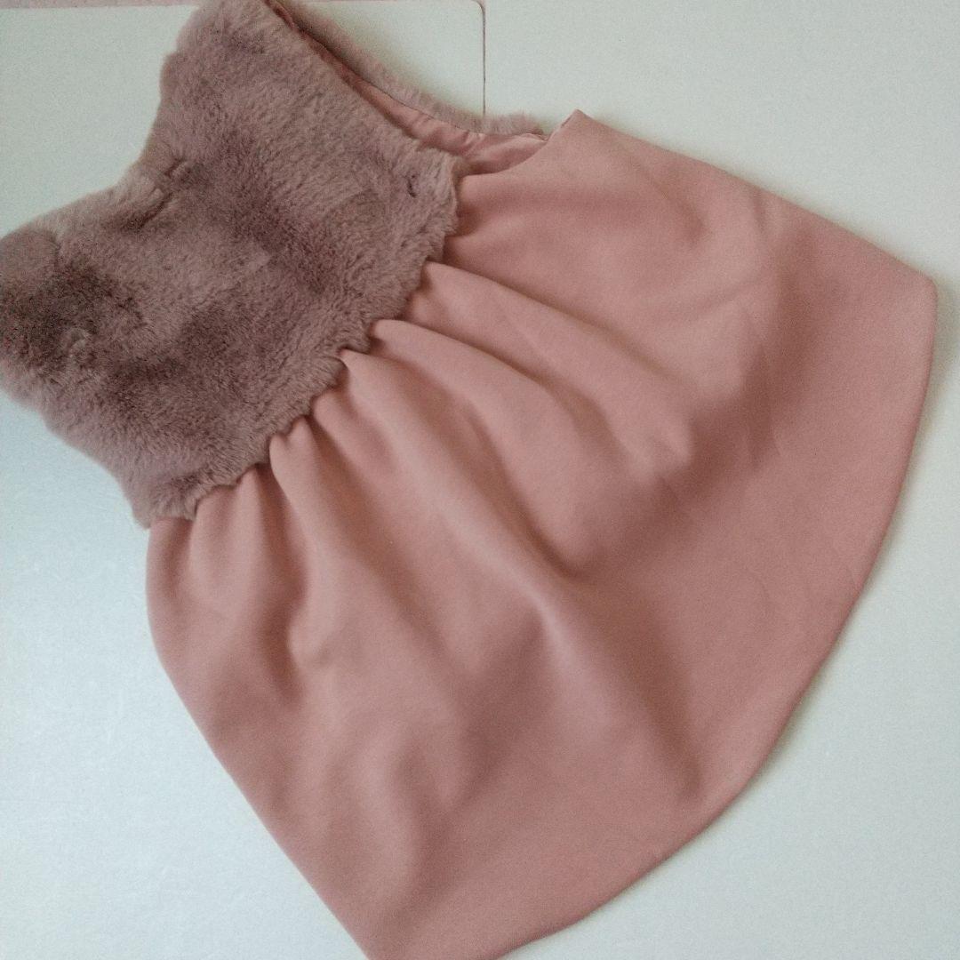 新品未使用　ヤマダヤ　ファー付きピンクベスト　セーター２点