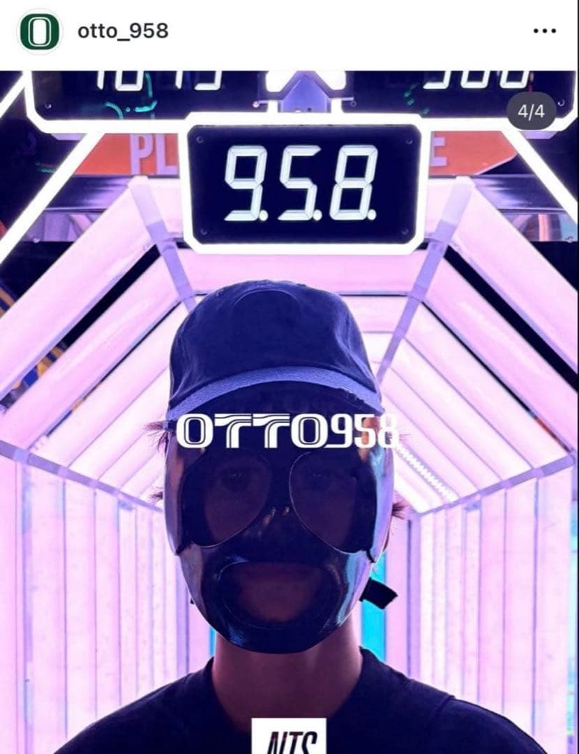 OTTO 958 X NTS “O” CAP - BLACK