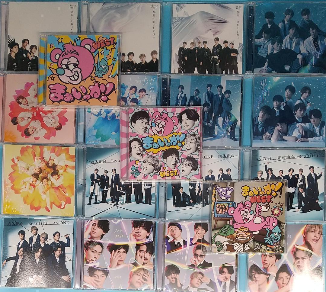 WEST. ジャニーズWEST　全シングル　CD 72枚 コンプ まとめ売り