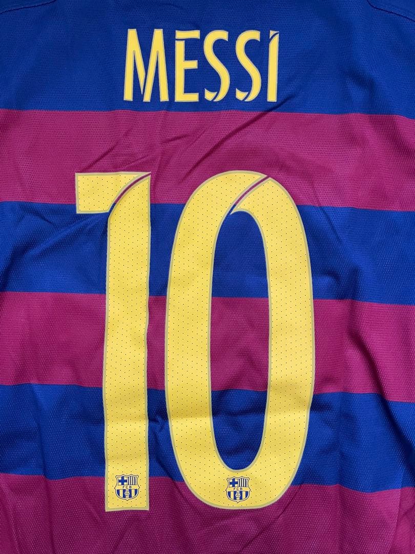 バルセロナ　メッシ　ユニフォーム 15/16ホーム　オーセンティック