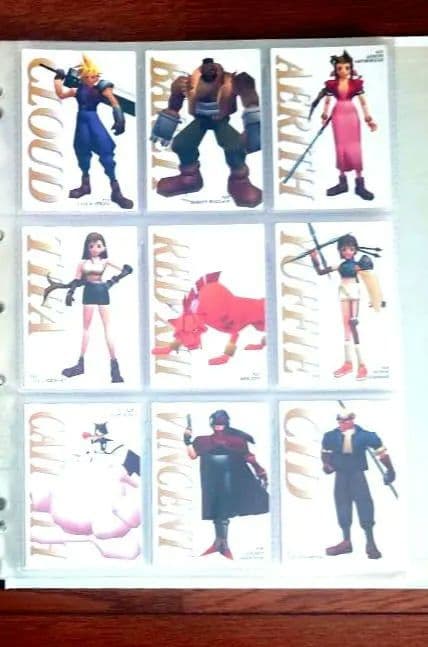 カードダスマスターズ　ファイナルファンタジー7　フルコンプ＋カードダス86枚