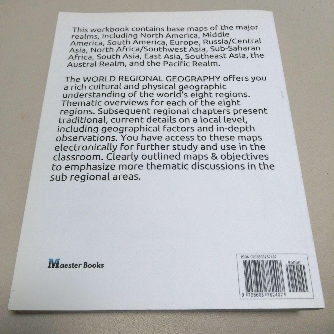 語学・辞書・学習参考書 world regional geography