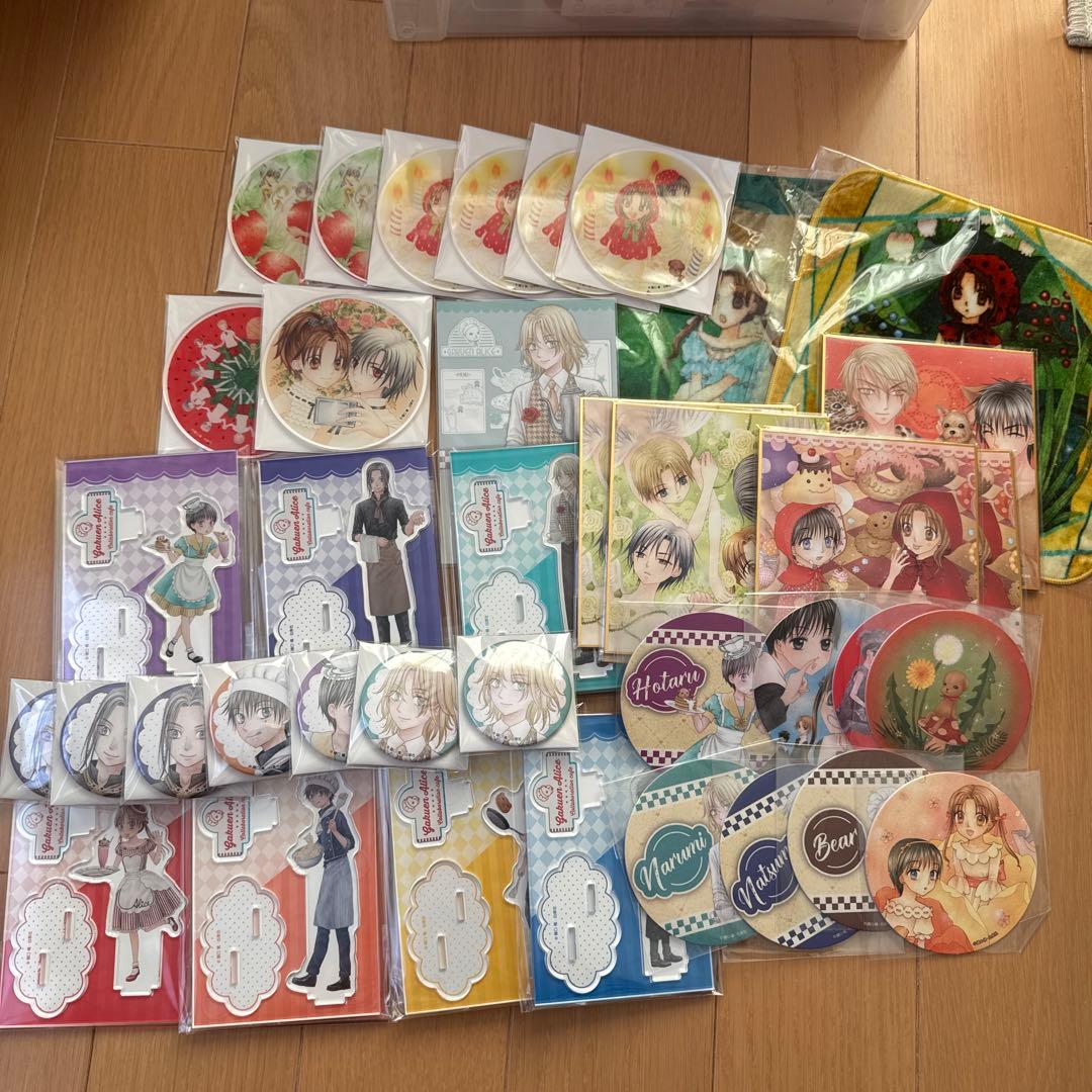 【希少】学園アリスカフェ　グッズ　アクスタ　缶バッジ　コースター　バラ売り可能