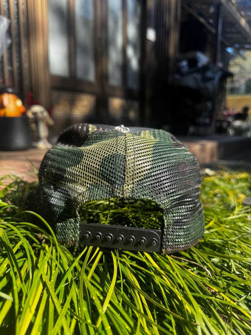 CHROME HEARTS ブラック迷彩キャップ