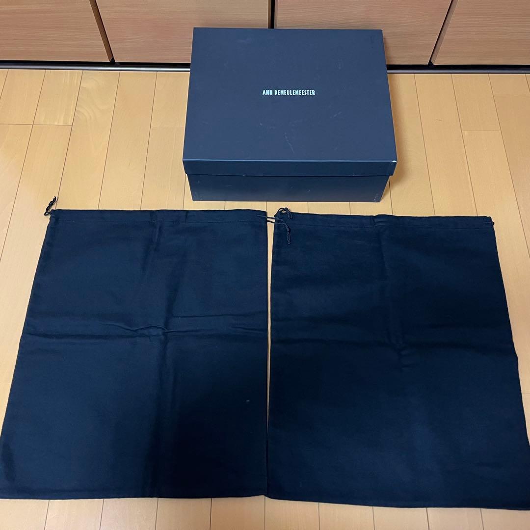 ANN DEMEULEMEESTER ショート ブーツ 箱 シューズケース付