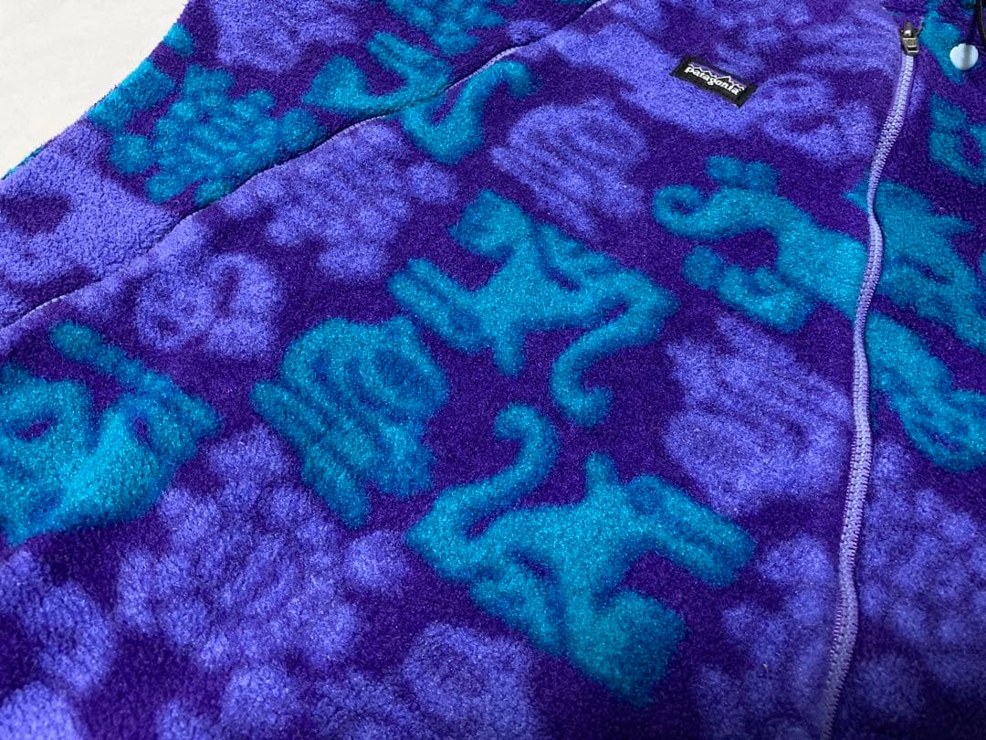 90s Patagonia パタゴニア USA製 フリース ロンパース12M