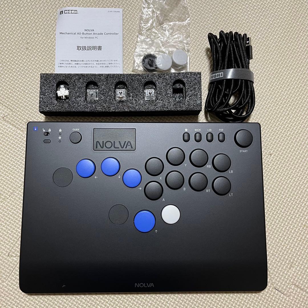 HORI(ホリ) レバーレスコントローラーNOLVA アーケードコントローラー
