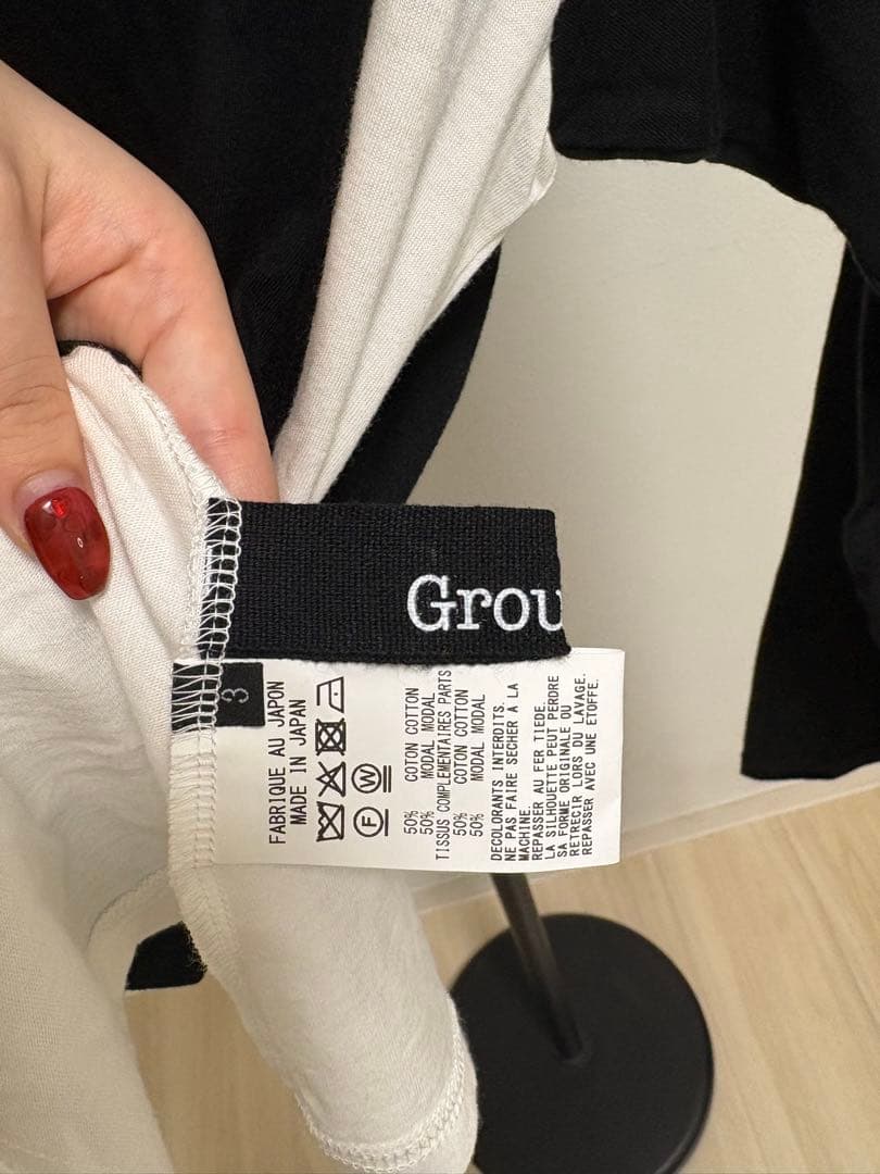 cole新品未使用　長袖Tシャツ 黒　白