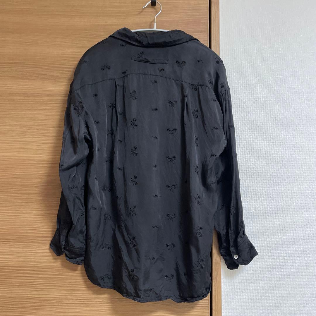 み*や様 TICCA/フラワーエンブロイダリーシャツ/TBEA-143