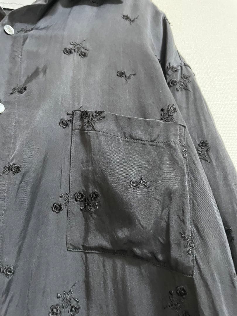 み*や様 TICCA/フラワーエンブロイダリーシャツ/TBEA-143