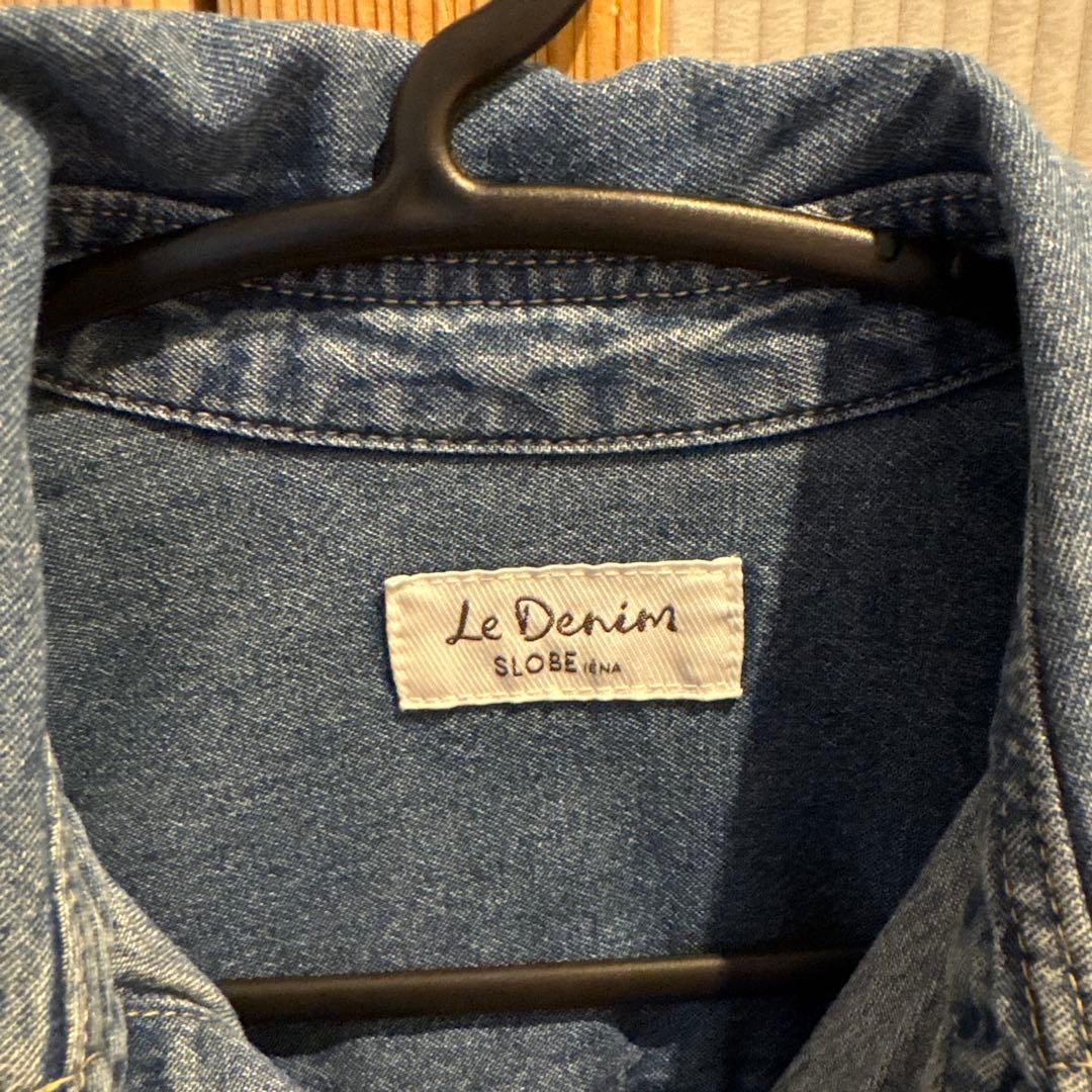 スローブイエナ　LE DENIM BDU デニムシャツ　美品