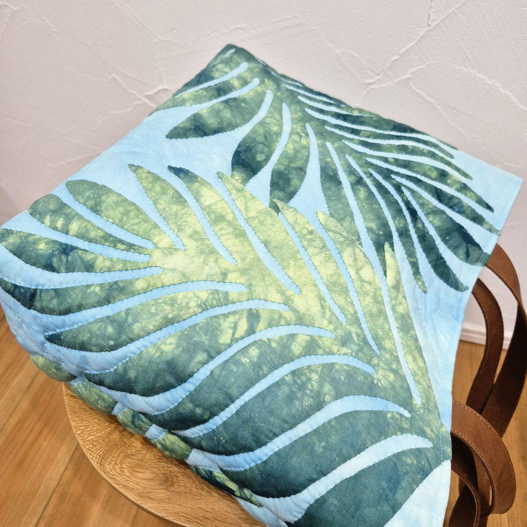 NO.226 本日限定Χmas価格！ハワイアンキルトトートバッグ ハンドメイド