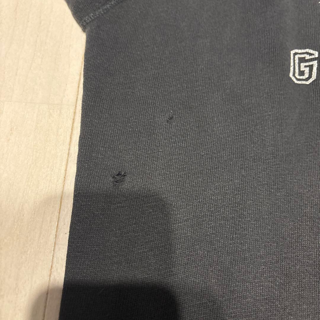 60s カラーフロッキー　スウェット　black M程度　黒