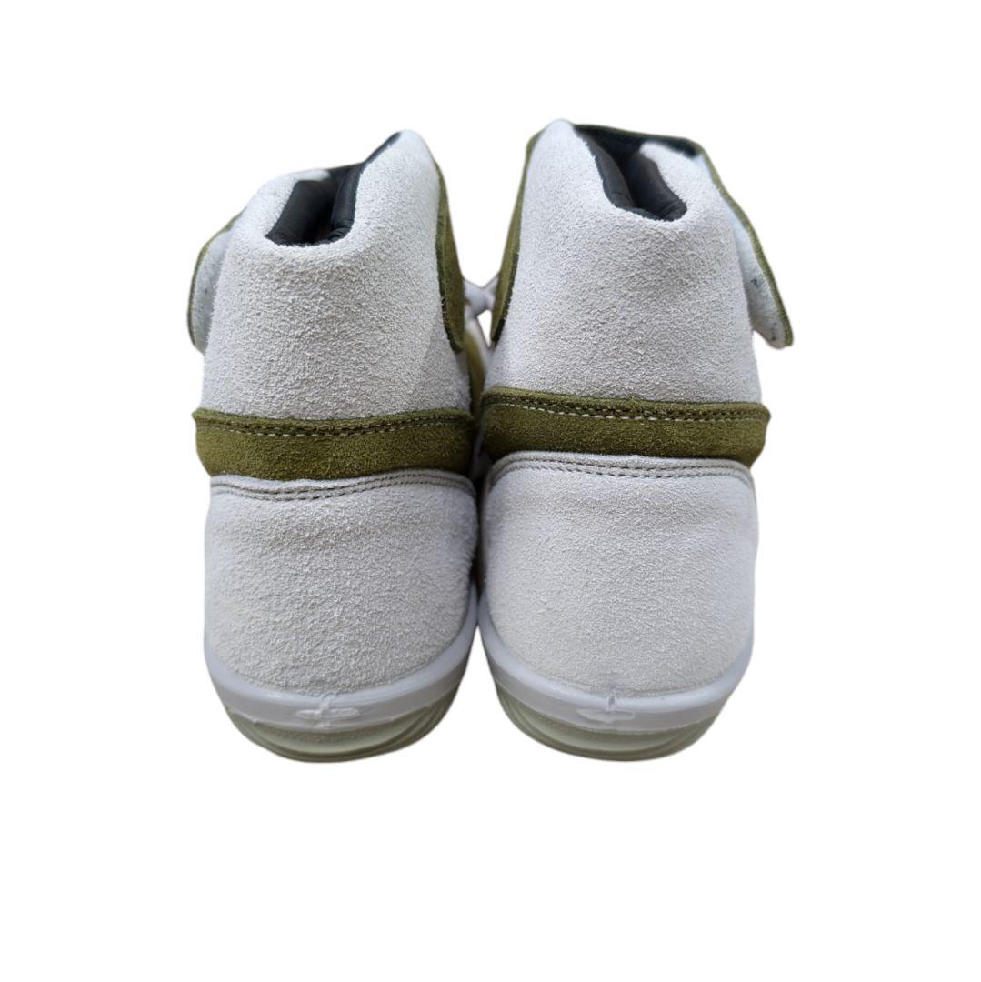 ATENEO　安全靴　新色　ホワイト×オリーブグリーン