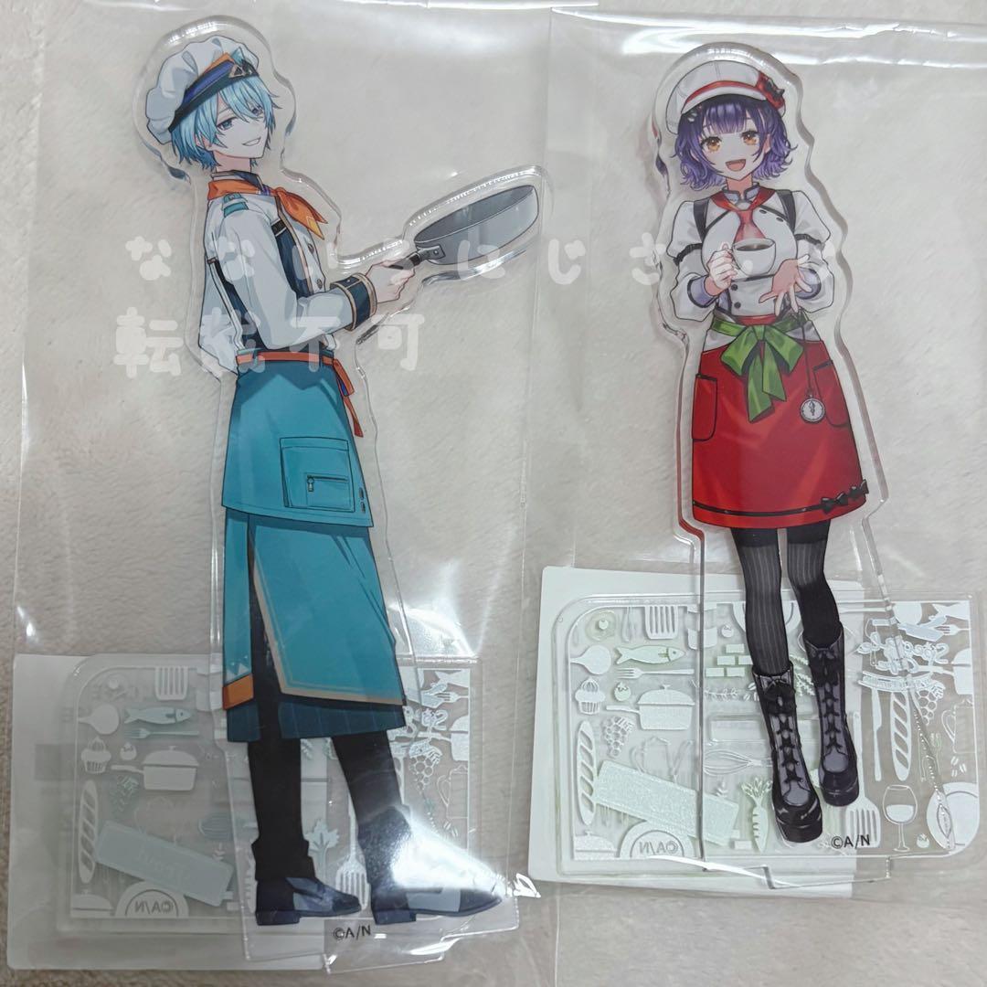 渚トラウト七瀬すず菜にじさんじSpecialeスイパラ　アクリルスタンドアクスタ