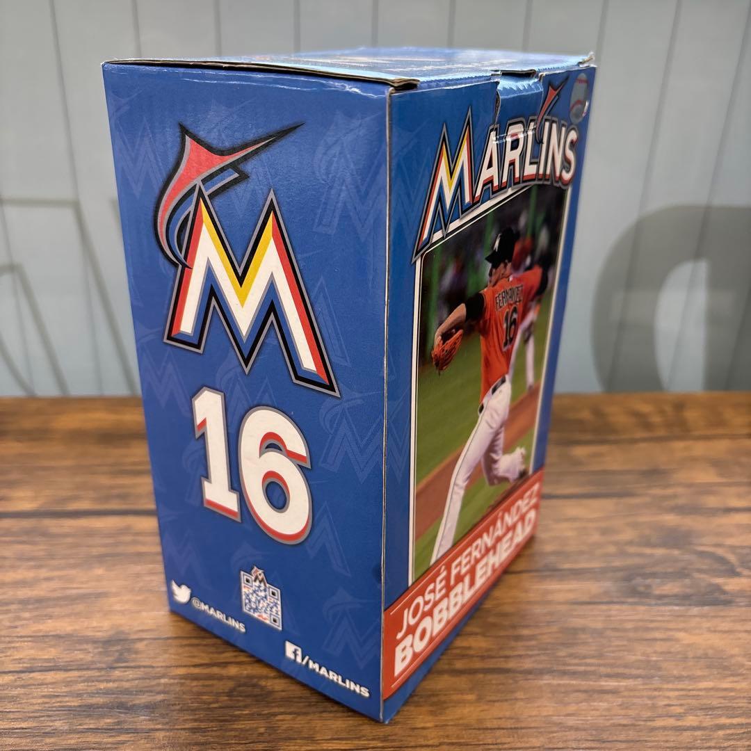 【貴重】ホセ・フェルナンデス　MLBボブルヘッド　マーリンズ