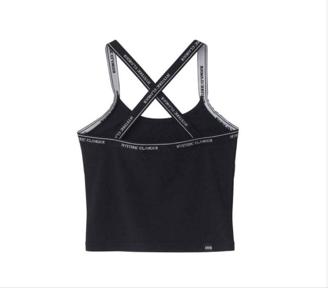 HYSTERIC GLAMOUR ブラックキャミソール