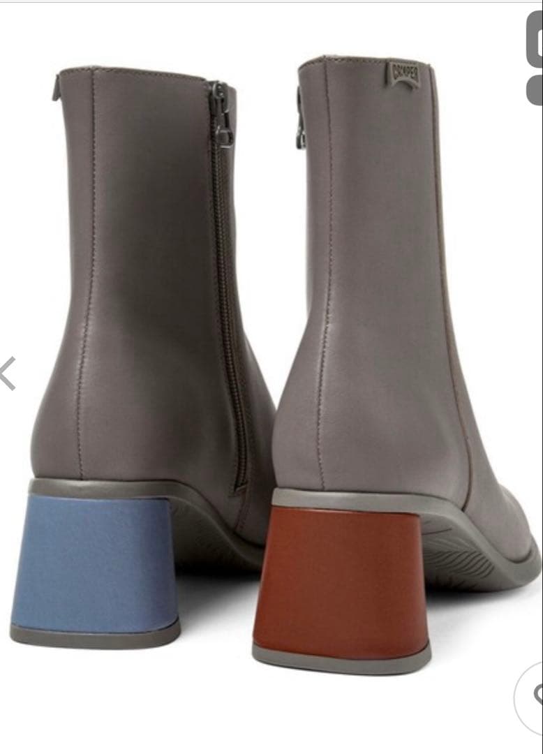 カンペール　ブーツ　ツインズ　CAMPER TWINS グレー EU37