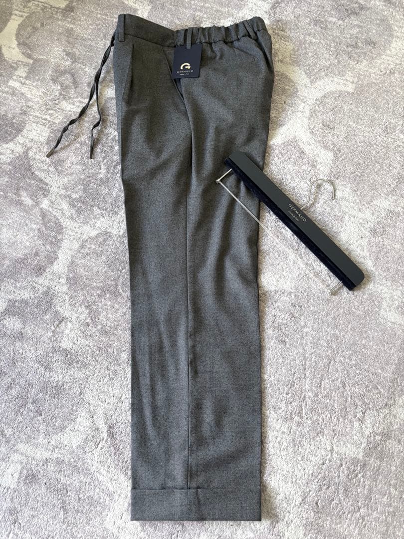 【新品】ジェルマーノ イージースラックスパンツ 48