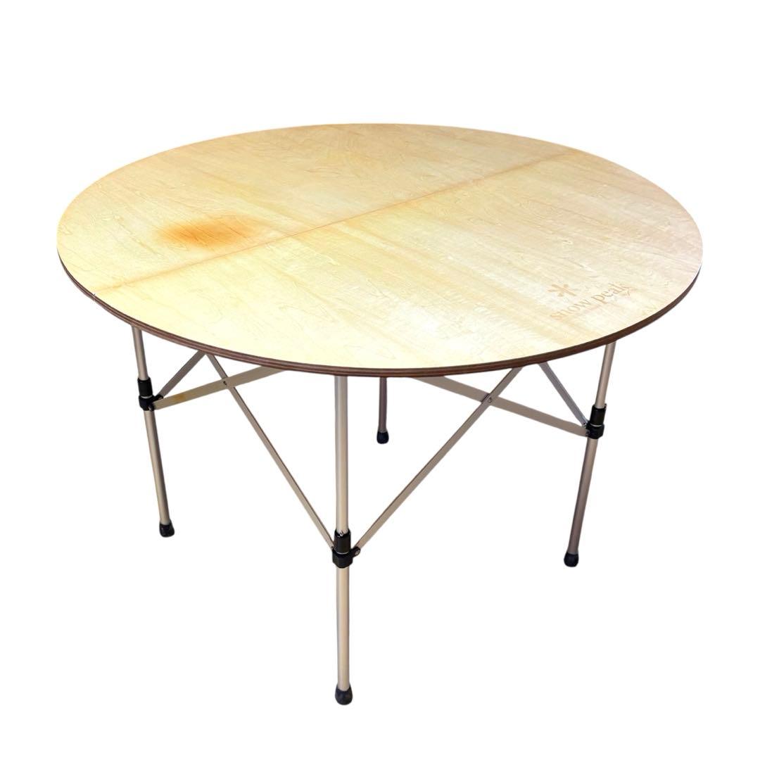 【美品】1985  peak ローテーブルラウンド LV-24 廃盤