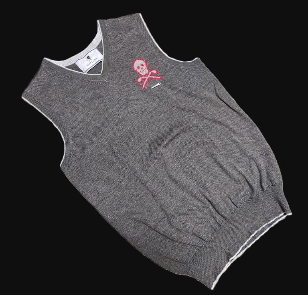 y*i様 ⛳️マークアンドロナ ♥️定番のバックスカル ニットベスト MARK＆