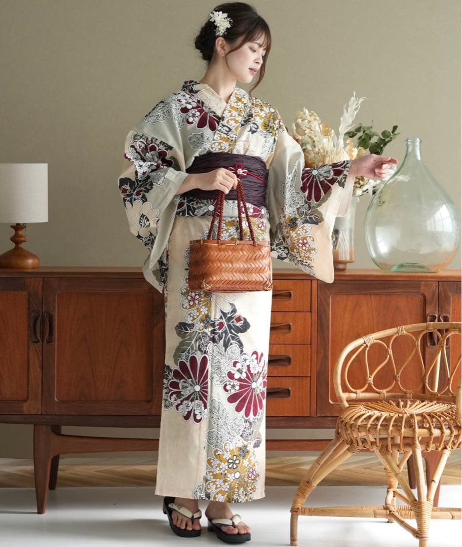 utatane 浴衣・帯 2点セット