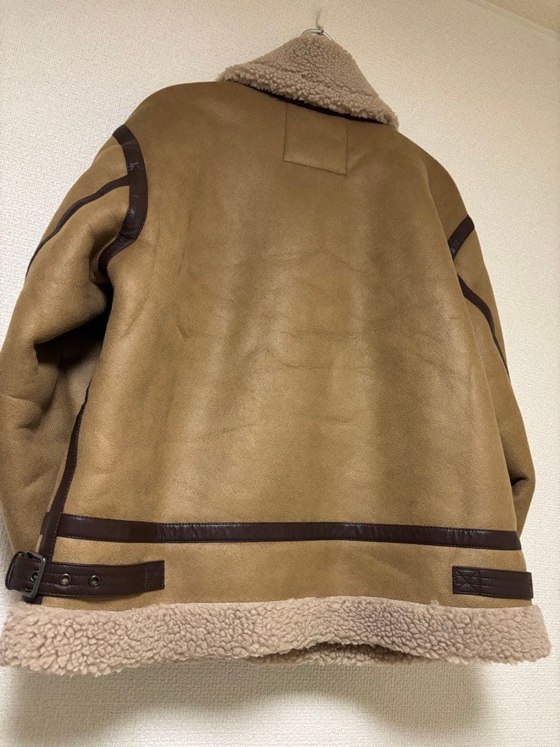 Alpha Industries B-3ライダース フェイクムートン