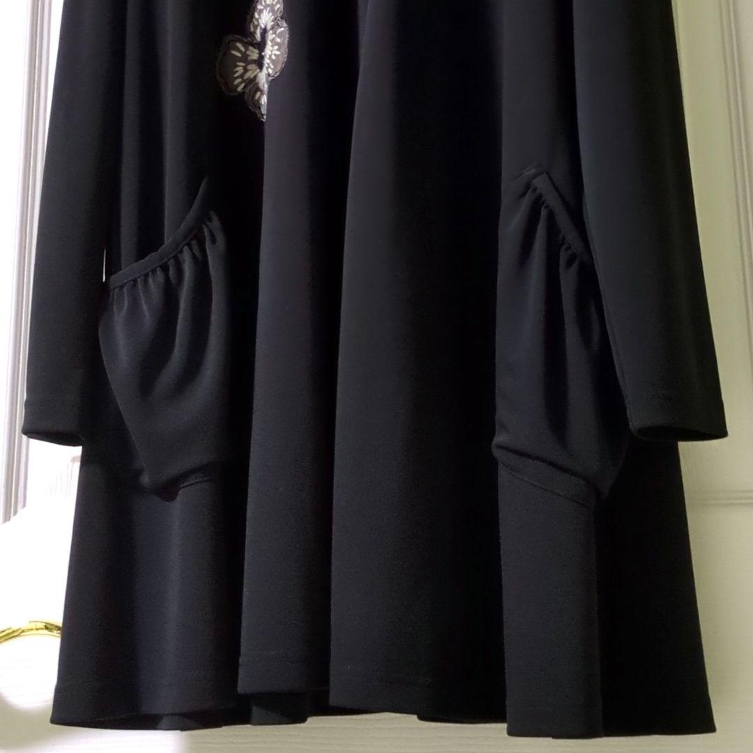 【専用】TOKUKO 1er VOL　前開き チュニック　羽織物　お花　装飾