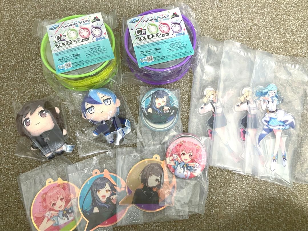 新品未開封　プロセカ セガラッキーくじ Vol.7　BCDEF賞　12点セット