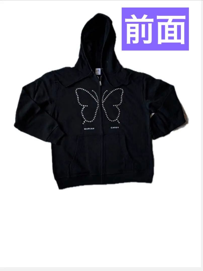 【未使用】MARIAH CAREYフーディパーカー サイズXL マライアキャリー
