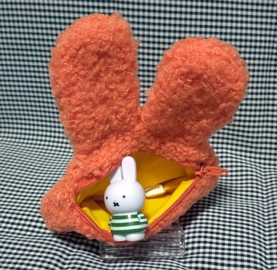 ミッフィー モロゾフ・ゆきのひ もこもこ おかおポーチ セット miffy レア