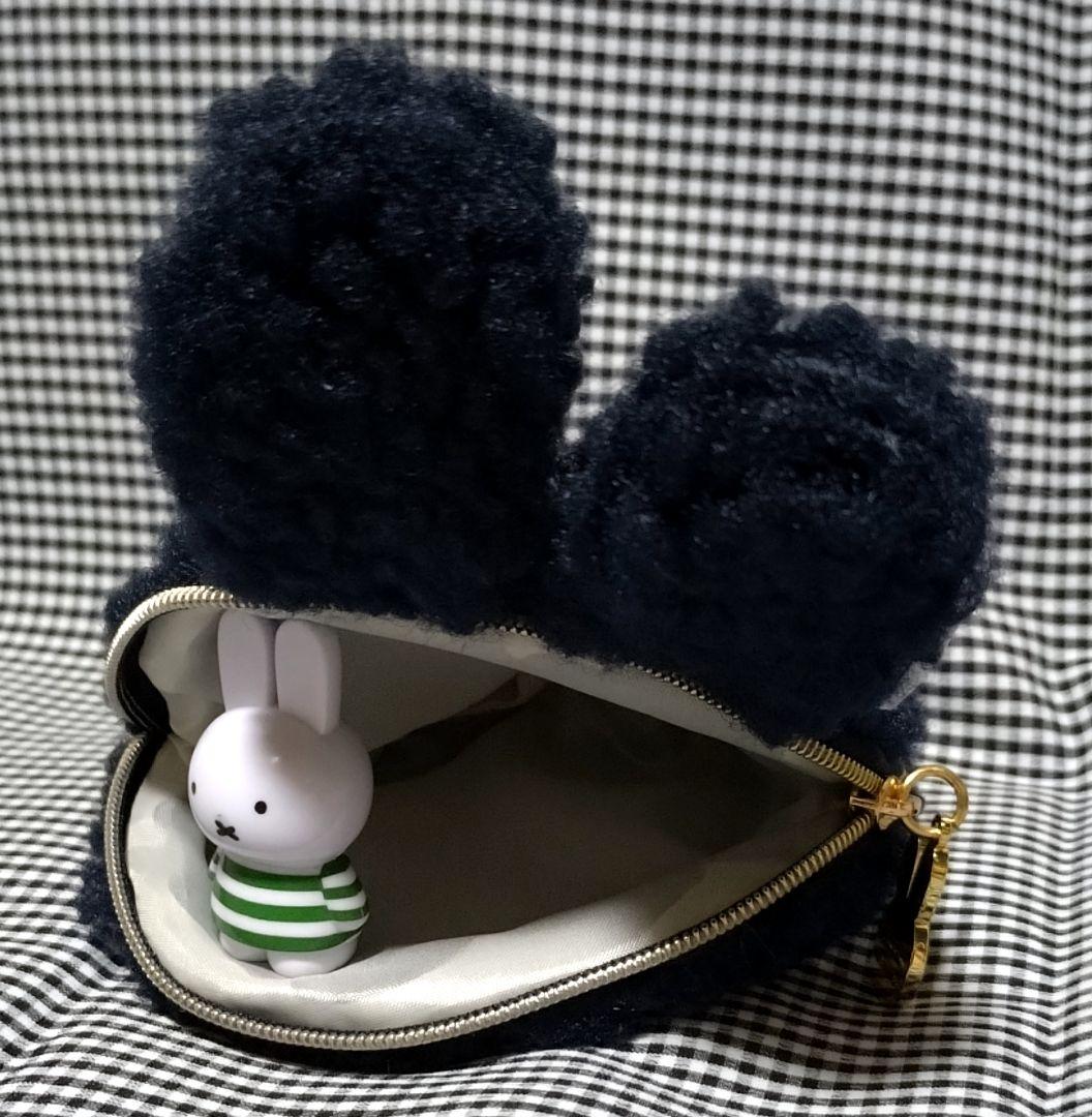 ミッフィー モロゾフ・ゆきのひ もこもこ おかおポーチ セット miffy レア