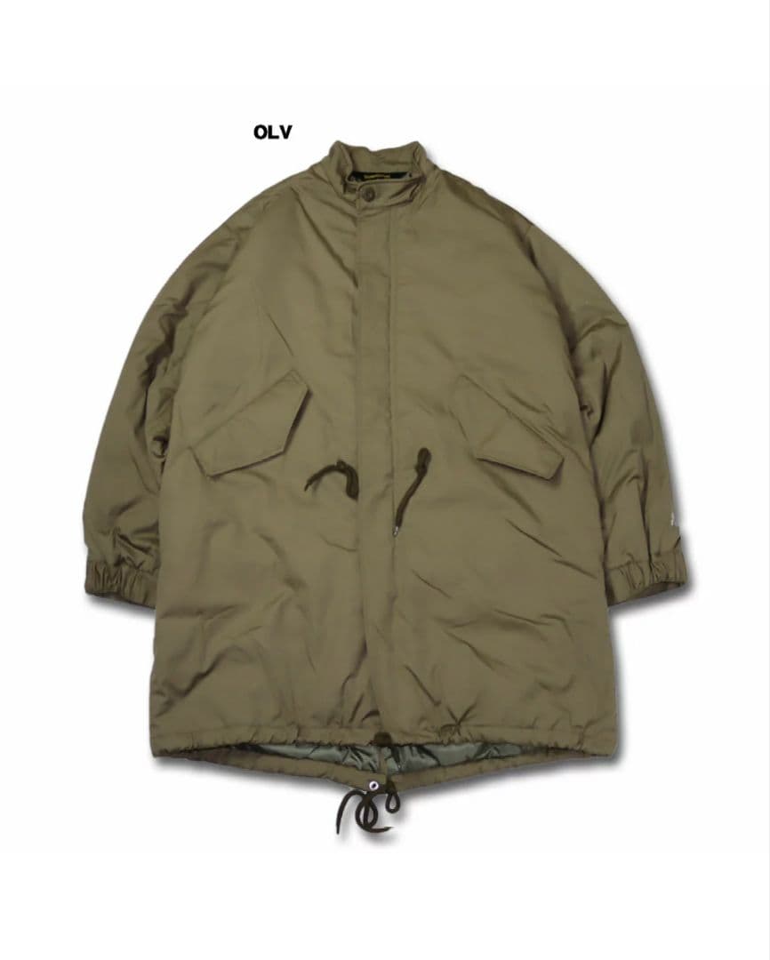 【最安値・新品】　BLUCO　モッズコート　Lサイズ　プリマロフト