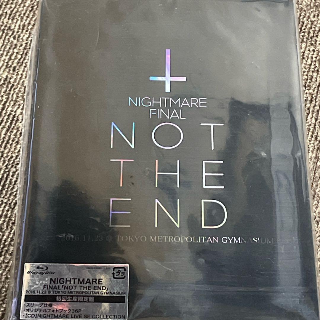 NIGHTMARE FINAL「NOT THE END」　ナイトメア　初回盤