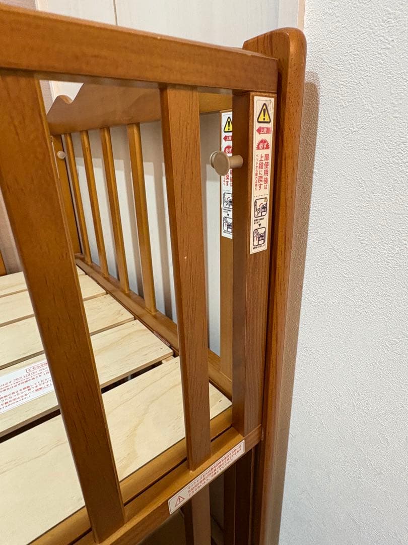 【美品】ベビーベッド 大和屋 レギュラーサイズ