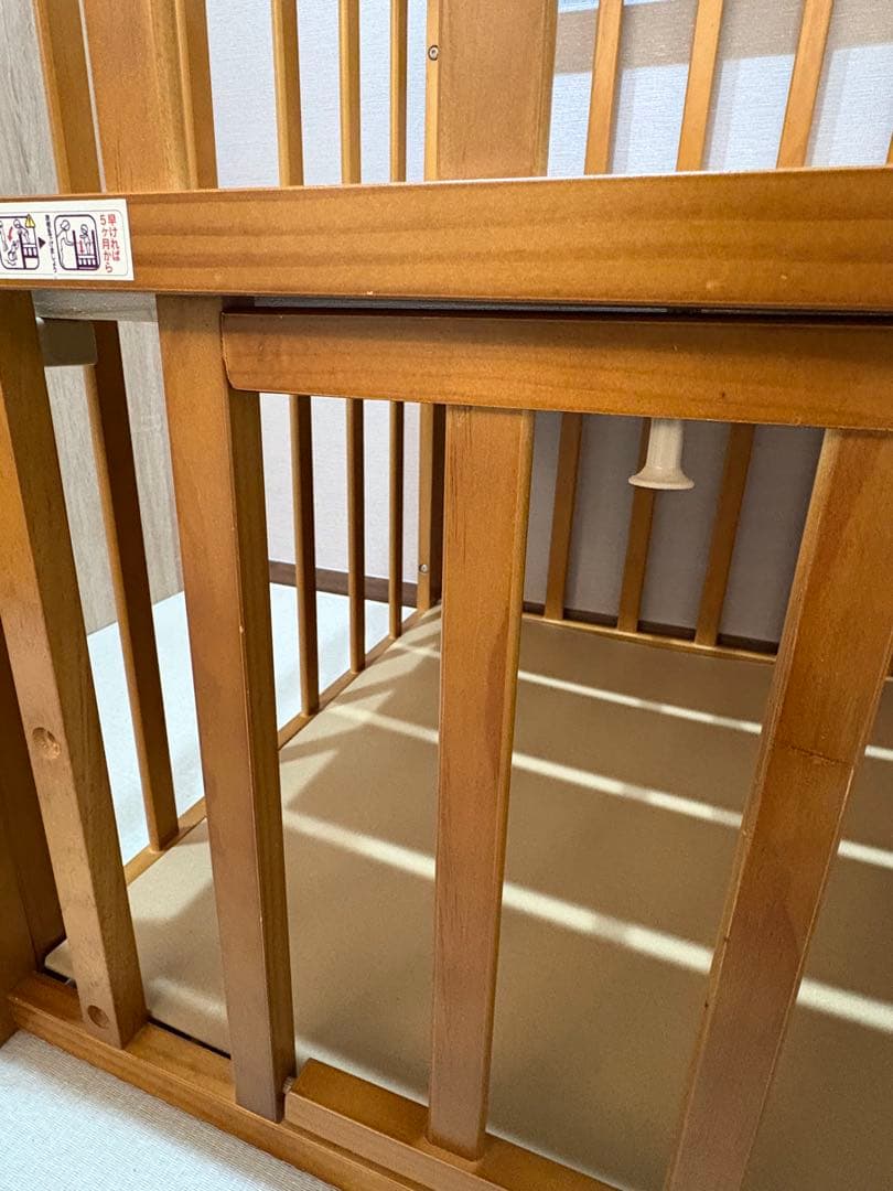 【美品】ベビーベッド 大和屋 レギュラーサイズ