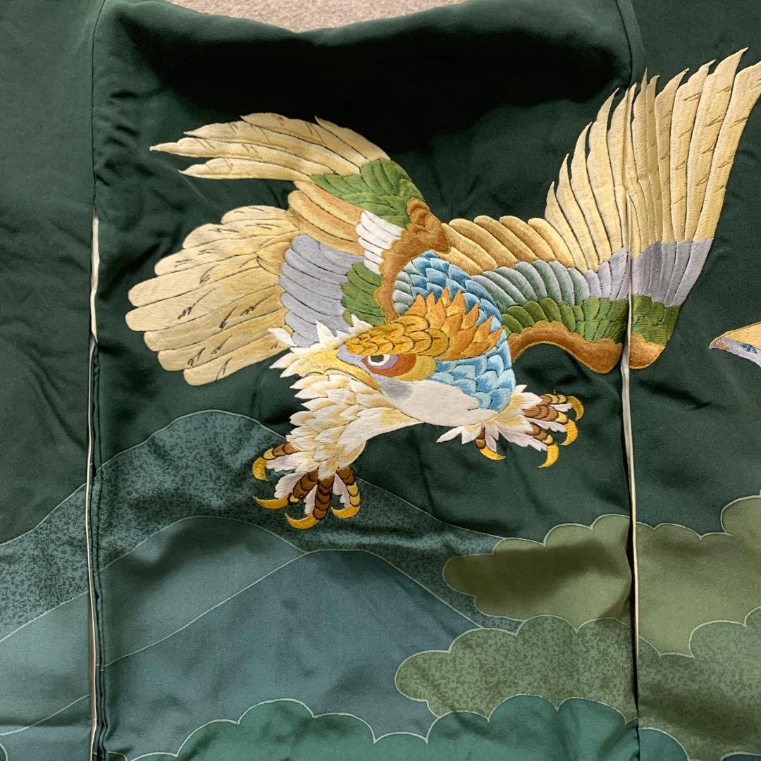 ①有名店在庫　最高級新品正絹産着（祝着）京工芸美術豪華手刺繍特撰宝尽くし古典文