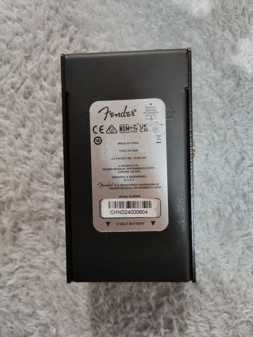 Fender THE BENDS ギターエフェクター　ベースエフェクター