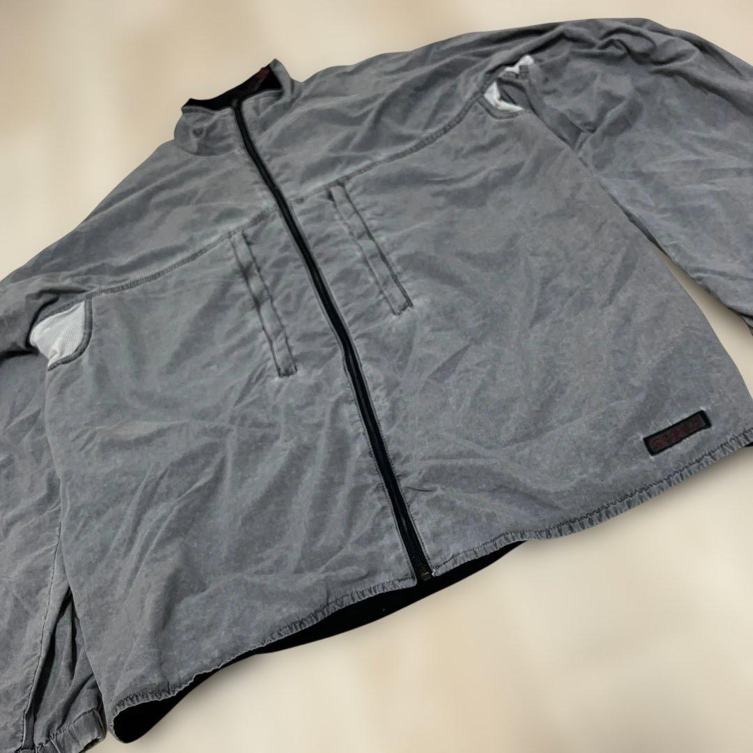 90s 00s GRAMICCI グレー フルジップジャケット マカオ製
