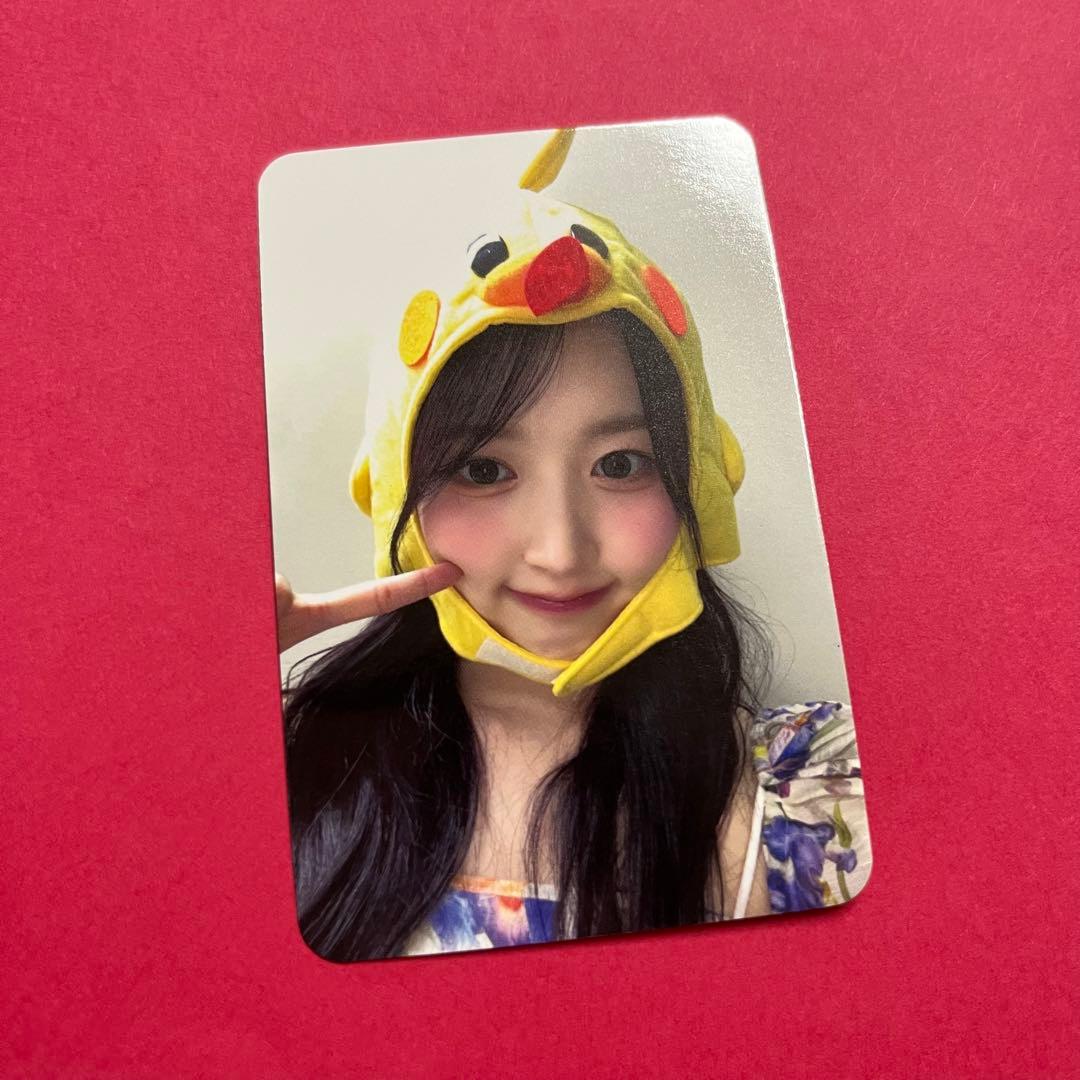 nmixx applemusic トレカ へウォン ヨントン 被り物 匿名配送