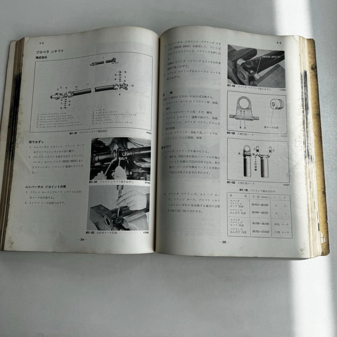 年代物　トヨペットコロナ修理書　CORONA 1970年　昭和45年発行