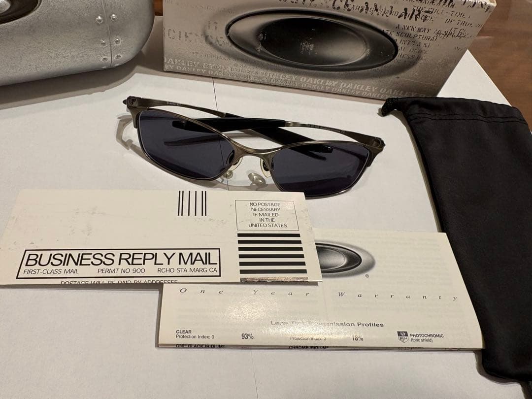 か*り様 【OAKLEY】 Bracket6.1 Brushed Chrome