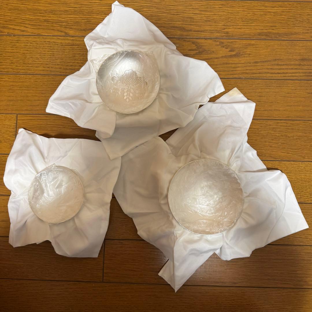 銀杯　銀盃　木製箱　内閣総理大臣