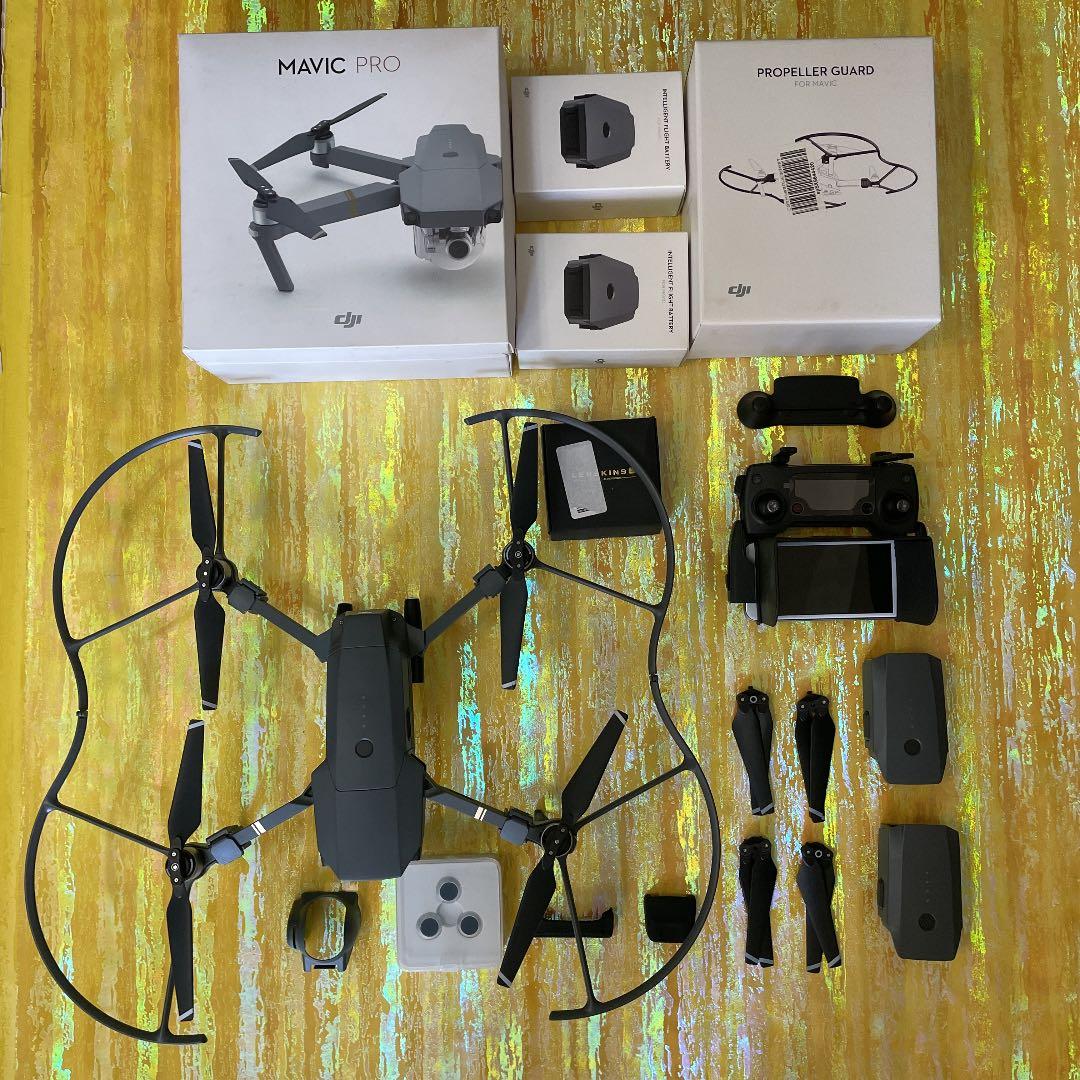 美品　DJI Mavic Pro 箱付き　ドローン　パーツセット