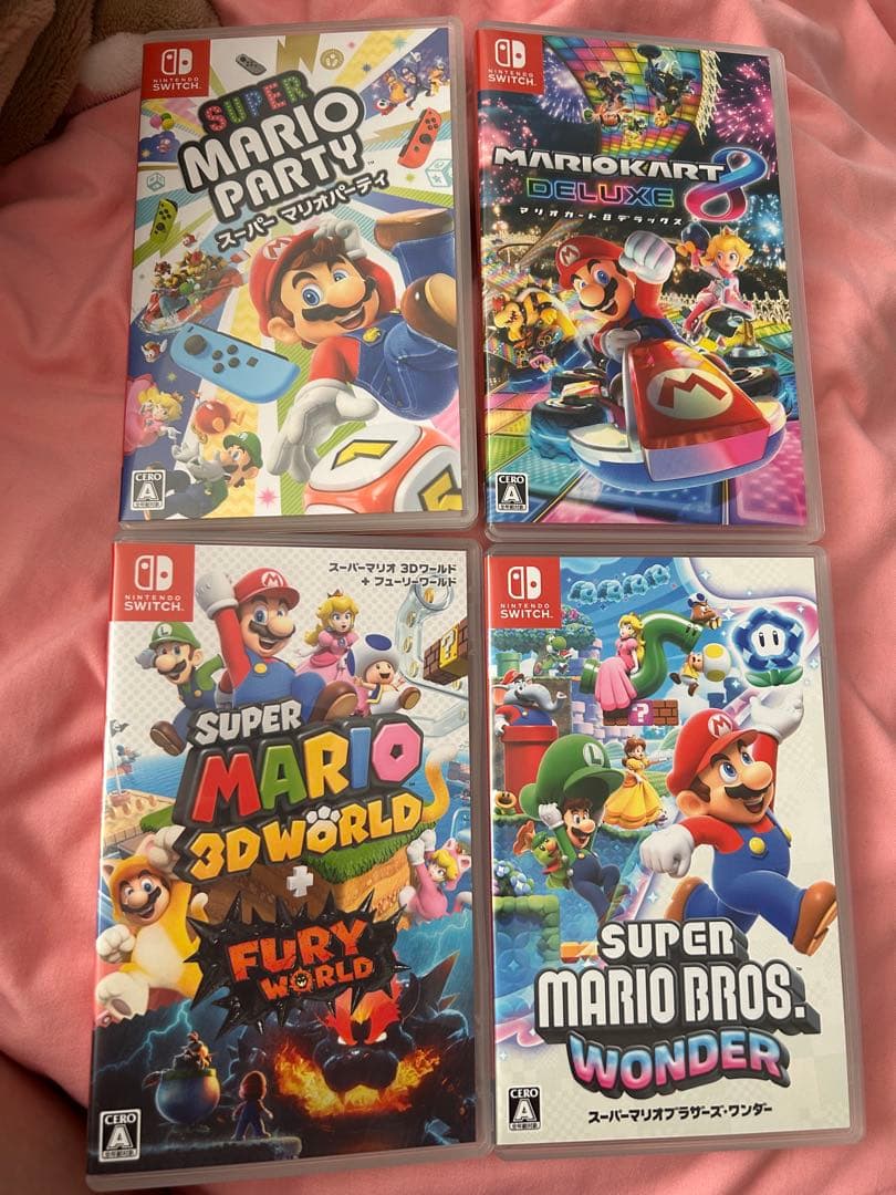 マリオゲーム4本セット スーパーマリオパーティ マリオカート