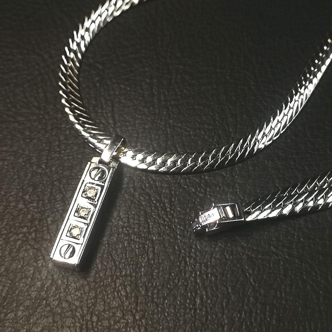 プレリュード 【Pt-IN】 喜平 プラチナ ゲルマニウム ダイヤモンド付き