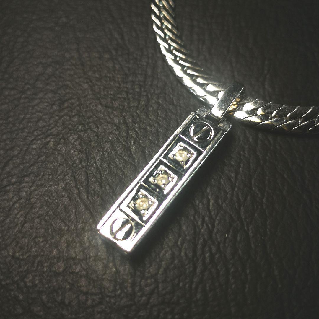 プレリュード 【Pt-IN】 喜平 プラチナ ゲルマニウム ダイヤモンド付き