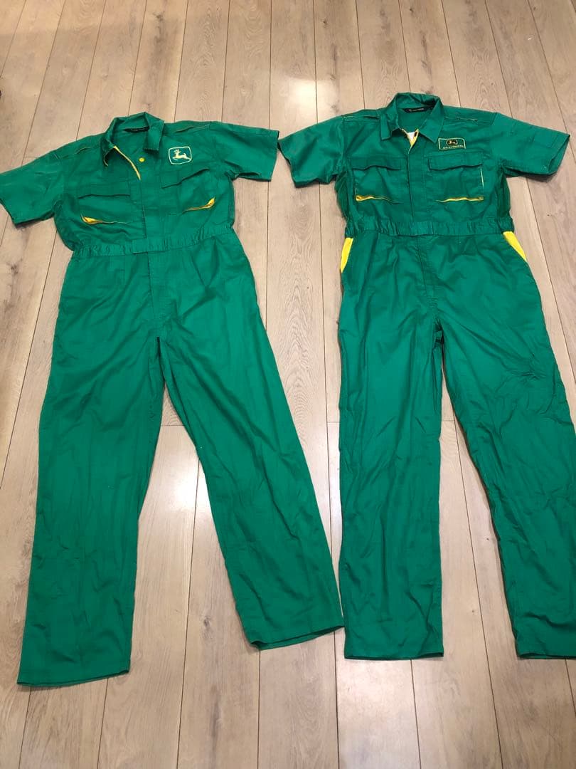 ジョンディア 半袖つなぎLL　2枚　ブリヂストンジャンパーXLのおまけ付き