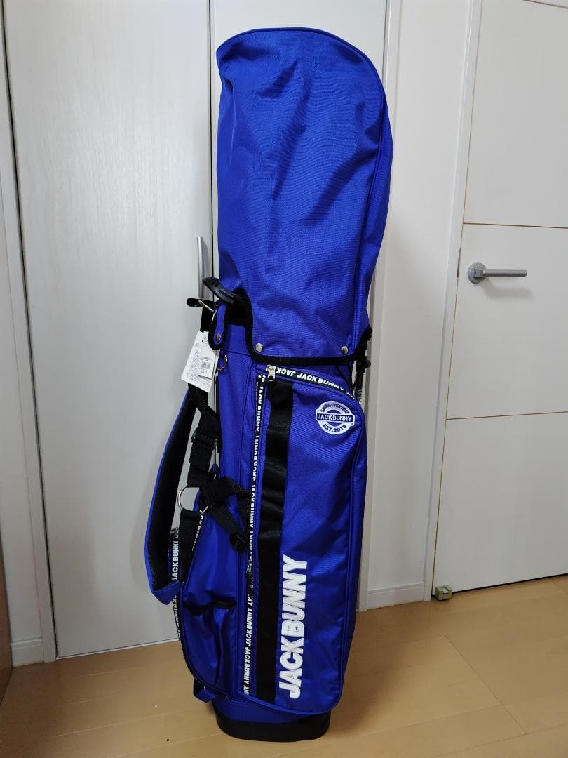 【新品】ジャックバニー スタンドキャディバッグ ブルー