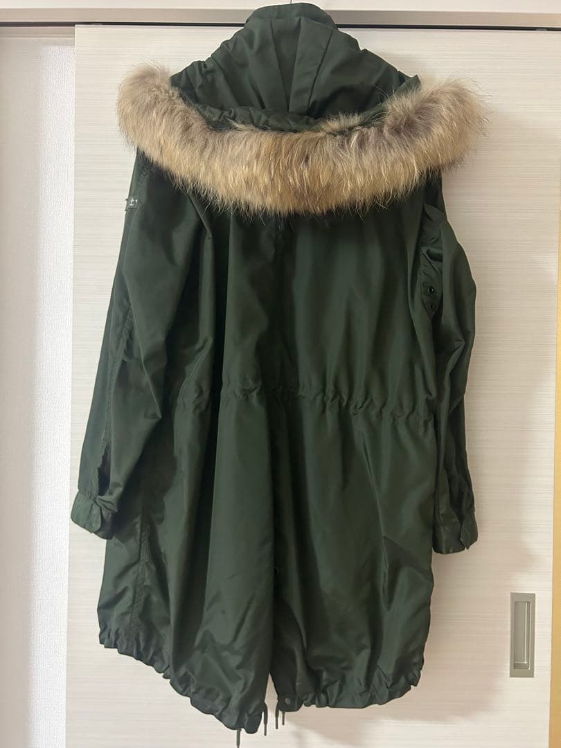 美品 TATRAS タトラス　モッズコート ミリタリー ファー フード